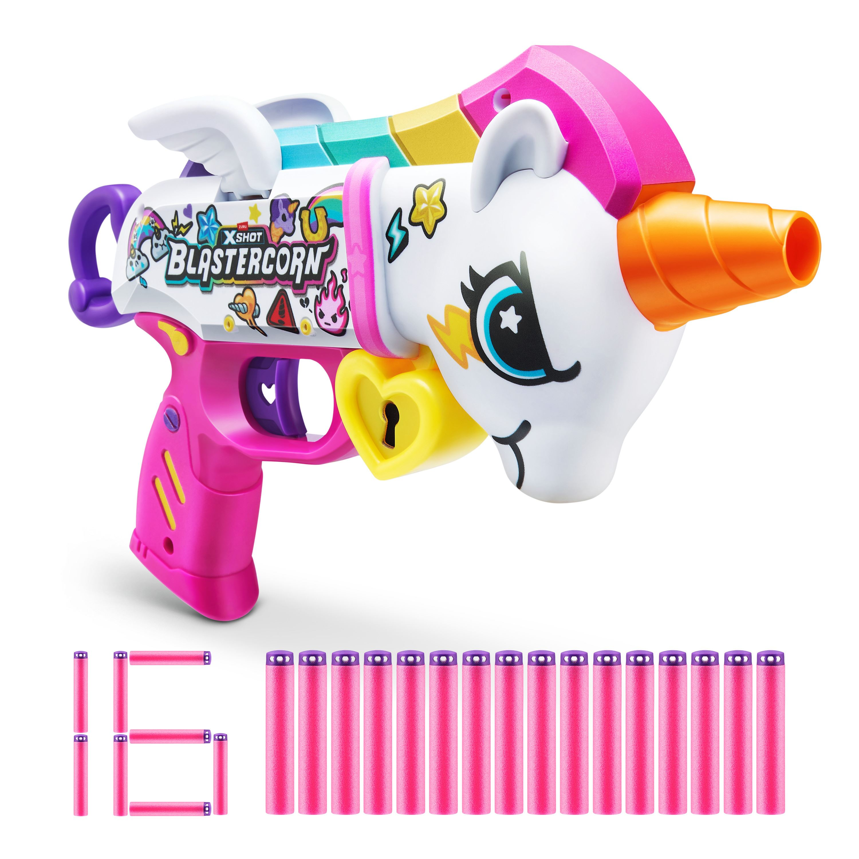 x-shot pistola dardos blastercorn (zuru - 36729)