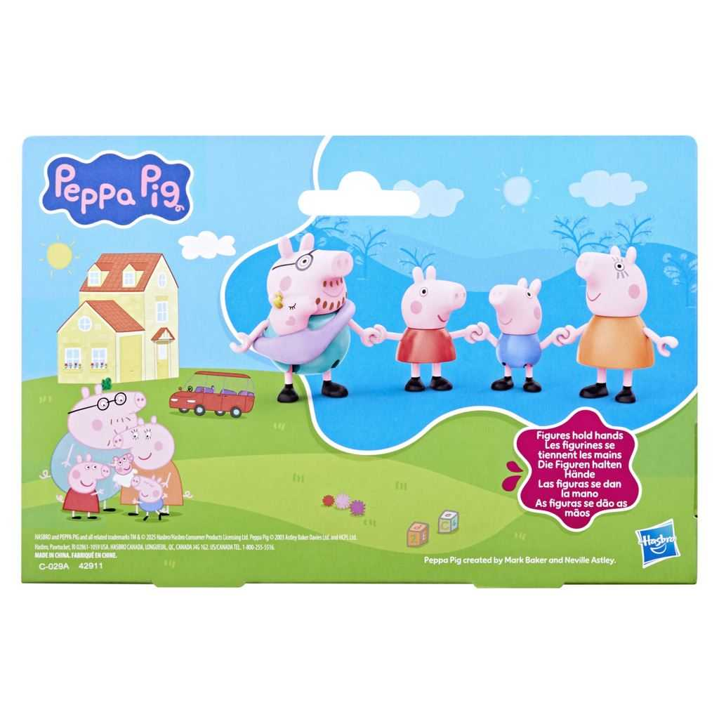 peppa pig figuras surtidas peppa y su familia (hasbro - g05065l0)