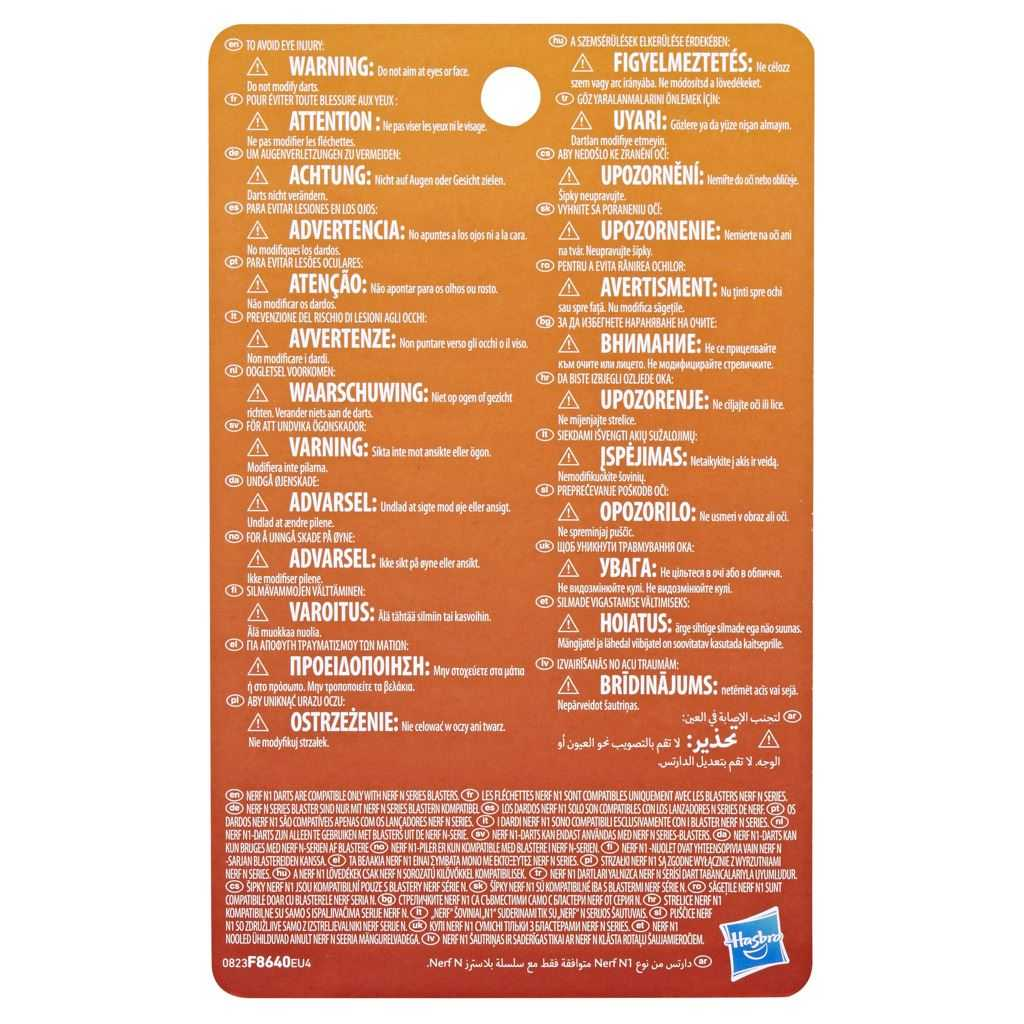 nerf n1 refill 20 (hasbro - f8640eu4)