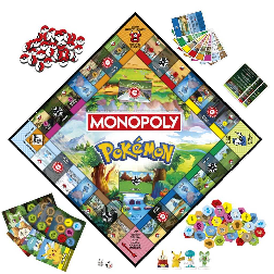 monopoly pokemon (hasbro - g0716175)