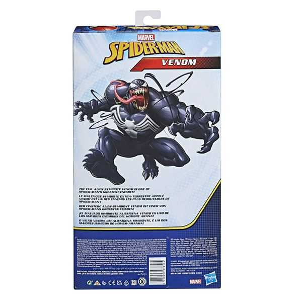 spiderman figura deluxe venom (hasbro - g27175l0) spiderman figura deluxe venom (hasbro - g27175l0)