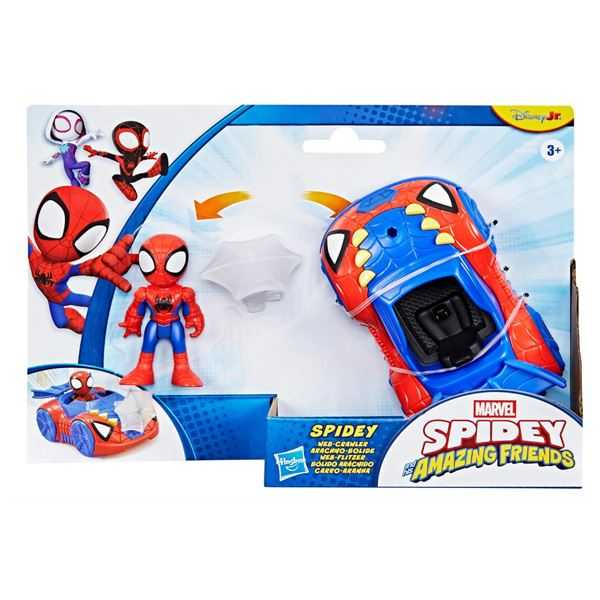 spidey bolido aracnido (hasbro - g24615x0)