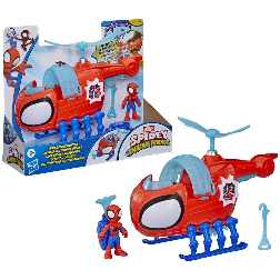 spidey rescuewebs helicoptero de spidey (hasbro - g19695l0)