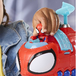 spidey rescuewebs helicoptero de spidey (hasbro - g19695l0)