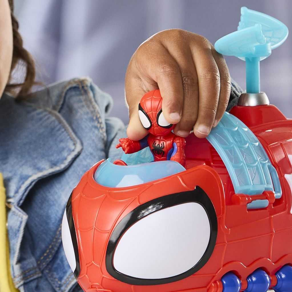 spidey rescuewebs helicoptero de spidey (hasbro - g19695l0) spidey rescuewebs helicoptero de spidey (hasbro - g19695l0)