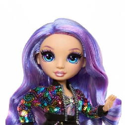 rainbow high style icons muÑeca fashion violet (mga - 431602euc)