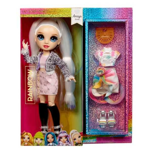 rainbow high style icons muÑeca fashion amaya (mga - 431640euc)