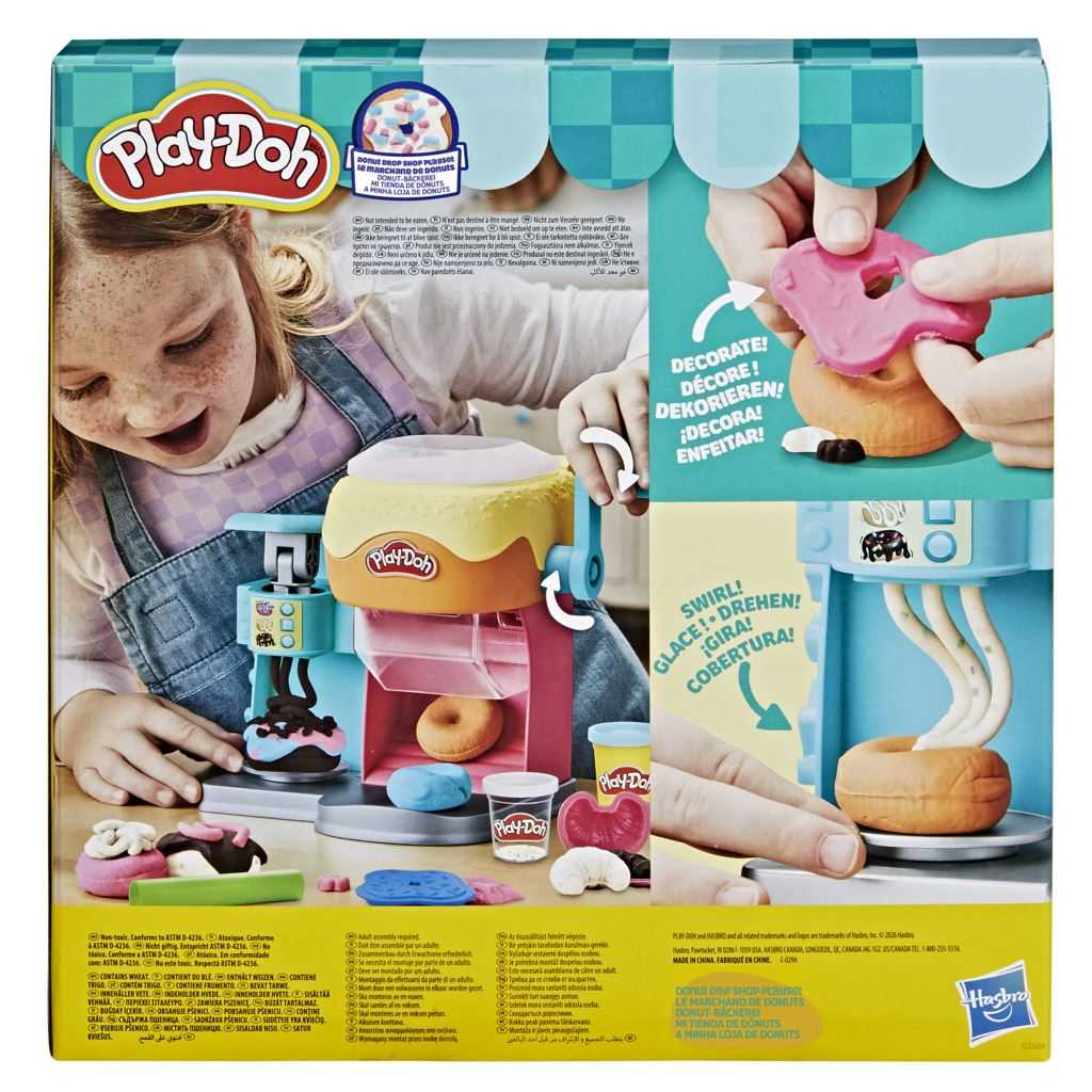 play-doh tienda de donuts (hasbro - g23085l0)