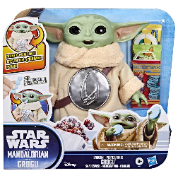 star wars mandalorian grogu pretty (hasbro - g30875l0)