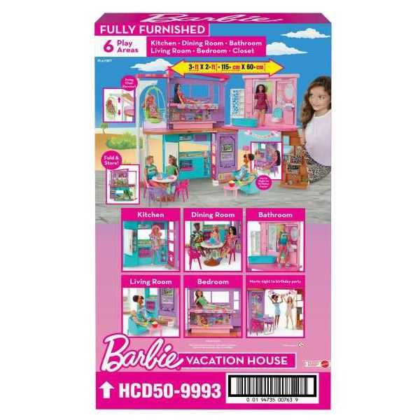 barbie casa malibu (mattel - hcd50)