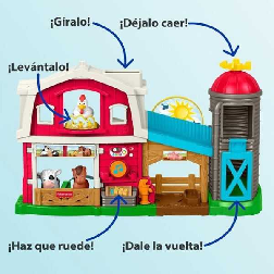 fisher little people diversion en la granja (mattel - jgx09)