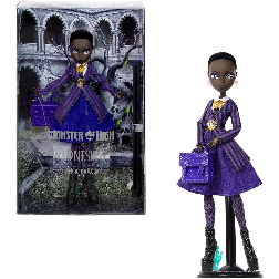 monster high wednesday muÑeca bianca barclay (mattel - jdr71)