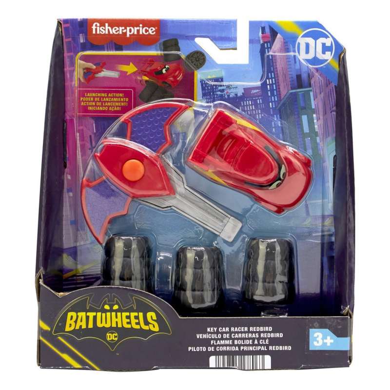 fisher-price batwheels llave con coche (mattel - hrj53) fisher-price batwheels llave con coche (mattel - hrj53)