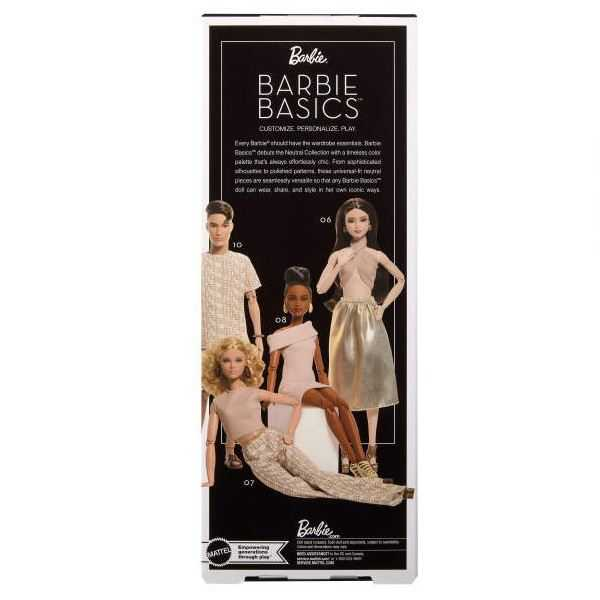 barbie signature barbie basics modelo 7 (mattel - jjx26) barbie signature barbie basics modelo 7 (mattel - jjx26)