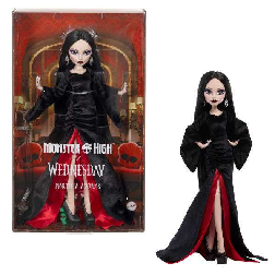 monster high wednesday muÑeca morticia (mattel - jlk99)