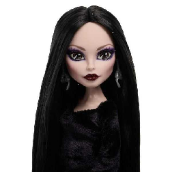 monster high wednesday muÑeca morticia (mattel - jlk99)
