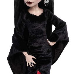 monster high wednesday muÑeca morticia (mattel - jlk99)