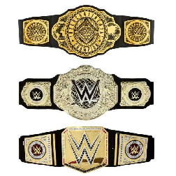 wwe cinturon campeon mundial pesos pesados (mattel - hyf18)