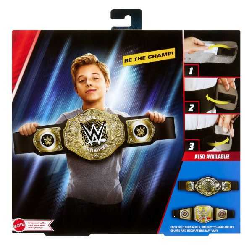 wwe cinturon campeon mundial pesos pesados (mattel - hyf18)