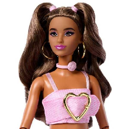 barbie deluxe muÑeca vaqueros acampanados (mattel - jjn72)
