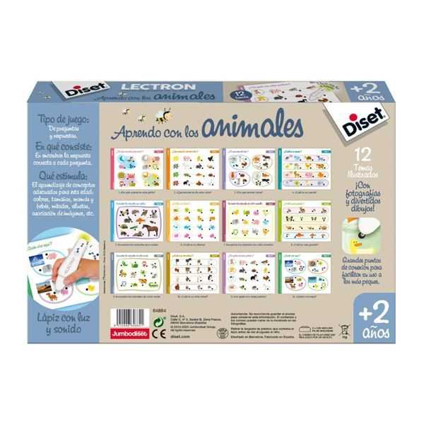 lectron lapiz baby animales (diset - 64884) lectron lapiz baby animales (diset - 64884)