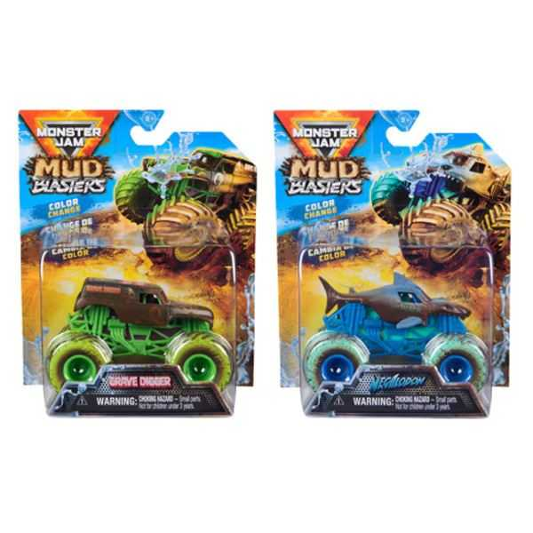 monster jam coches mud blasters 1:64 surtidos (spin master - 6072638)