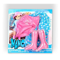 nancy un look de lluvia (famosa - nac31000)