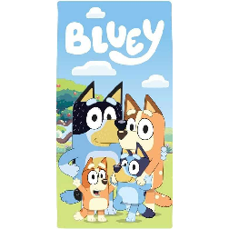 bluey toalla playa niÑo 70x140 cm ( new import - nw1562)