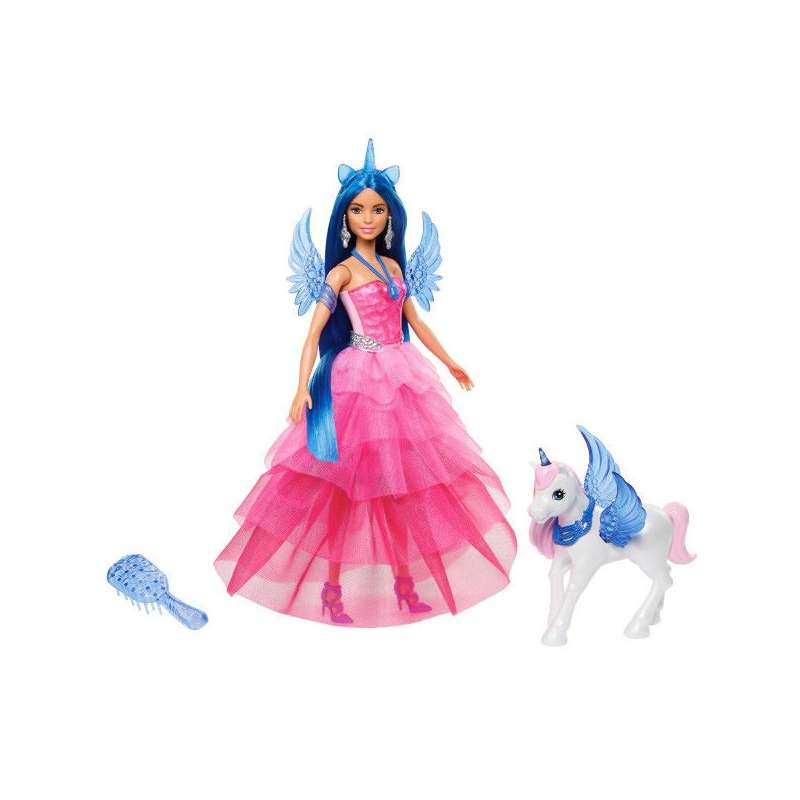 barbie magia hadacornio zafiro ( mattel - hrr16 )