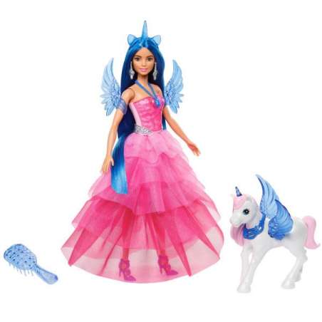 barbie magia hadacornio zafiro ( mattel - hrr16 )