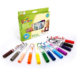 crayola 12 rotuladores lavables mk  (8325)