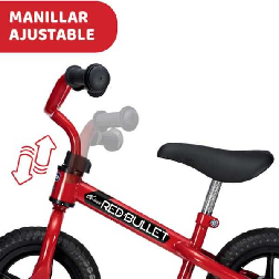 chicco first bike roja (artsana - 1716)