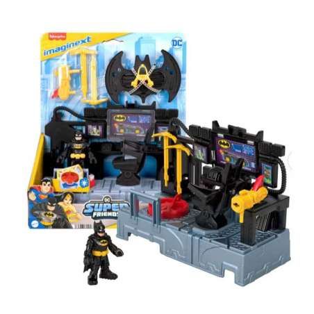 fisher imaginext dc centro de mando de batman (mattel - jfd93)