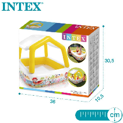 intex piscina hinchable con parasol (57470)