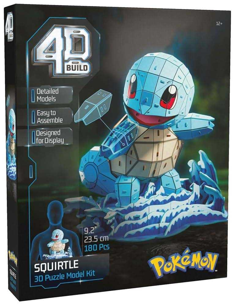 4d build pokemon squirtle (spin master - 6075064) 4d build pokemon squirtle (spin master - 6075064)