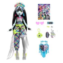 monster high fiesta muÑeca frankie stein (mattel - hxh79)