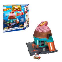 hot wheels city lets race heladeria ( mattel - htn77)