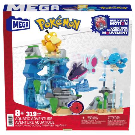 mega construx pokemon aventura acuatica (mattel - hxf79)