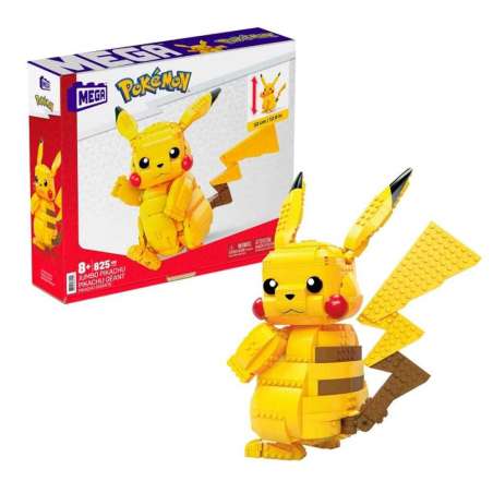 mega construx pokemon pikachu gigante (mattel - fvk81)