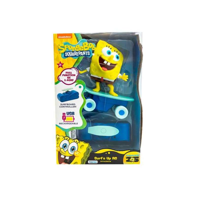 bob esponja bob surfero r/c (funrise - 71156)