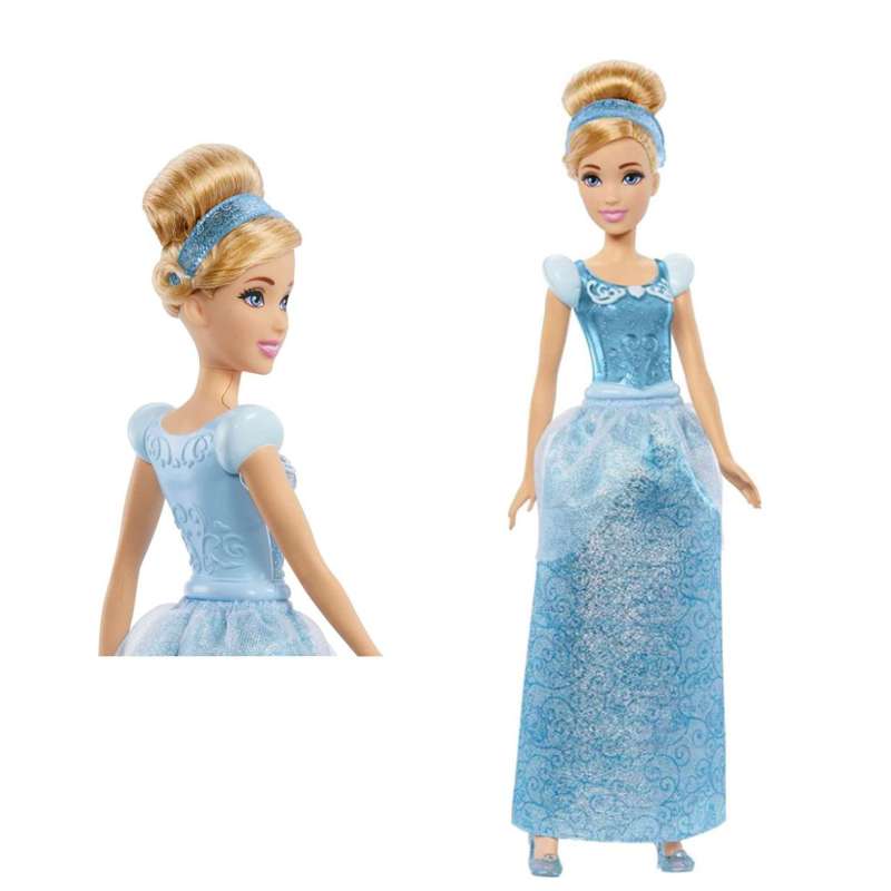 disney princess muÑeca cenicienta  (mattel - hlw06)