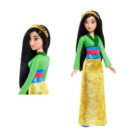 disney princess muÑeca mulan (mattel -hlw14)