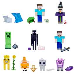 minecraft figuras core surtidas (mattel - gtp08)