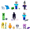 minecraft figuras core surtidas (mattel - gtp08)