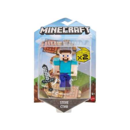 minecraft figuras core surtidas (mattel - gtp08)