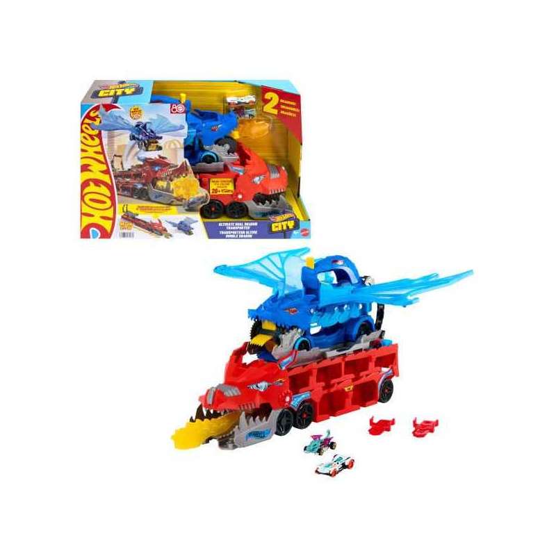 hot wheels city ultimate dragon transportador (mattel - jbm72) hot wheels city ultimate dragon transportador (mattel - jbm72)
