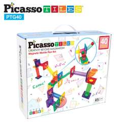 picasso tiles circuito de canicas magnetico 40 piezas (cefa - 02009)