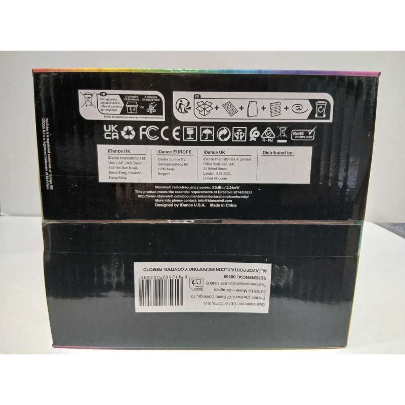 idance altavoz portatil con microfono ( cefa - 00358) idance altavoz portatil con microfono ( cefa - 00358)