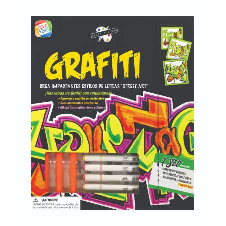 petit picasso diseÑando grafiti ( cefa - 00573)
