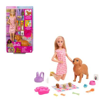 barbie perritos recien nacidos rubia